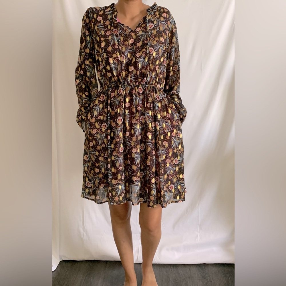 Kori brand metallic dress